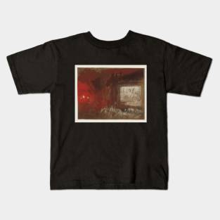 A Study of Firelight (Venice), 1840 Kids T-Shirt